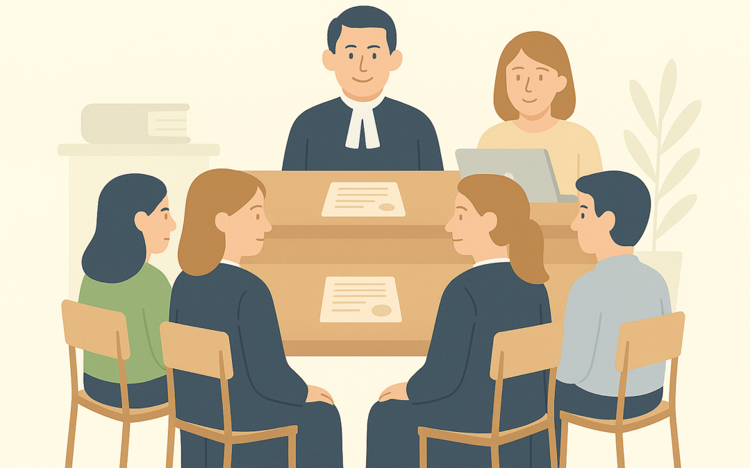 Audience sur mesures provisoires devant le juge aux affaires familiales